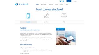 
                            3. Cheap International Calls from Mobile | simplecall