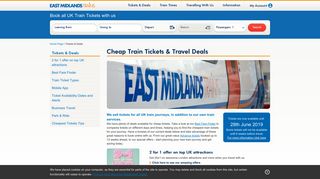 
                            4. Cheap Train Tickets - Best Fare Finder & Travel Deals | East Midlands ...