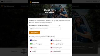 
                            6. Cheap Travel Insurance → Get an Instant Quote! - World Nomads