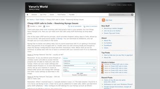 
                            4. Cheap VOIP calls to India – Resolving Nymgo Issues | ...