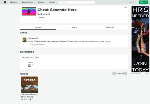 
                            3. Cheat Generate Here - Roblox