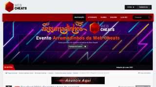 
                            12. Cheats - Brasfoot 2011+Registro+Area de socios!! | WebCheats ...