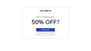 
                            1. Check An Order - Samsonite