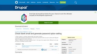 
                            4. Check blank email and generate password option setting ... - Drupal