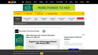 
                            7. Check CGBSE 10th Result 2019, CG Board 10th Result, cgbse.nic.in
