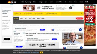 
                            9. Check CLAT Result 2019, Common Law Admission Test Results ...
