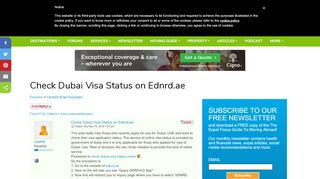 
                            4. Check Dubai Visa Status on Ednrd.ae - United Arab Emirates (UAE ...