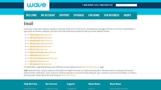 
                            13. Check Email Anywhere with Webmail from Wave Broadband