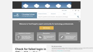 
                            13. Check for failed login in Office 365 audit log - IT Answers