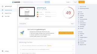 
                            9. Check gobanking.ch's SEO - WooRank