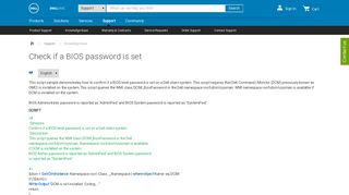 
                            4. Check if a BIOS password is set | Dell US