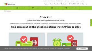 
                            8. Check-in - All check-in options | TAP Air Portugal