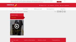 
                            7. Check-in and billing - Iberia