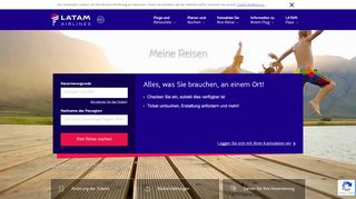 
                            1. Check-in & andere Dienste - LATAM.com