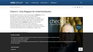 
                            6. Check-in. | Das Magazin für Hotel-Distribution - Newsroom der HRS ...