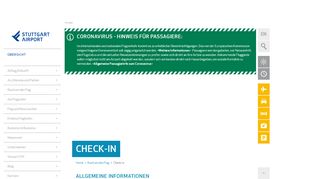 
                            12. Check-in - Flughafen Stuttgart