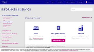 
                            6. Check-in și îmbarcare - Wizz Air