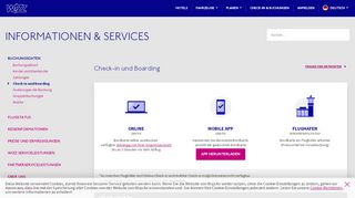 
                            5. Check-in und Boarding - Wizz Air