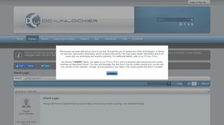 
                            2. Check Login - DC-unlocker