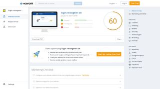 
                            9. Check login.reisegeier.de's SEO - WooRank