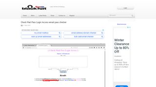 
                            4. Check Mail Pass Login Access-email pass checker » learn all kind of ...