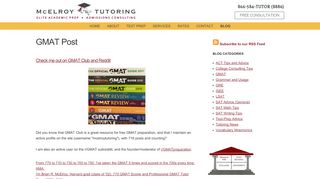
                            13. Check me out on GMAT Club and Reddit - McElroy Tutoring
