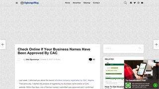 
                            7. Check Online If Your Business Names Have Been Approved By ...