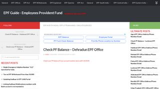 
                            2. Check PF Balance - Dehradun EPF Office - EPF Guide - Employe