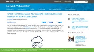 
                            12. Check Point CloudGuard Supports NSX-T Data Center - VMware Blogs
