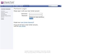 
                            1. Check Point Software Technologies: Partner Login