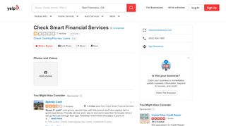 
                            7. Check Smart Financial Services - Check Cashing/Pay-day Loans ...