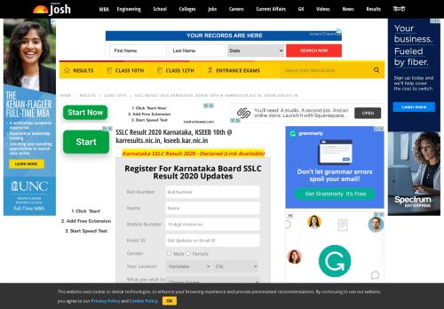 
                            4. Check SSLC Results 2019 Karnataka, KSEEB 10th www.karresults.nic ...