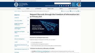
                            4. Check Status of FOIA Request | USCIS