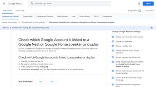 
                            4. Check which Google Account is linked to Google Home - Google ...