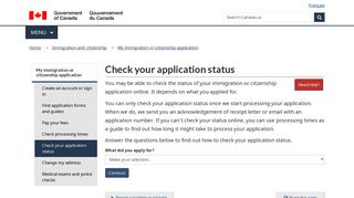 
                            11. Check your application status – Immigration and citizenship ...