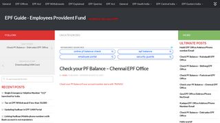 
                            12. Check your PF Balance - Chennai EPF Office - EPF Guide