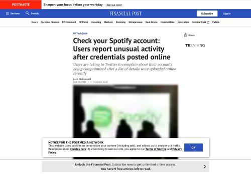 
                            11. Check your Spotify account: Users report unusual activity after ...