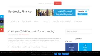 
                            11. Check your Zidisha accounts for auto lending... - Saverocity Finance