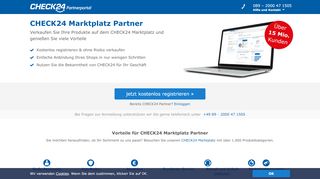 
                            6. CHECK24 Partnerportal: Die Vorteile für Händler