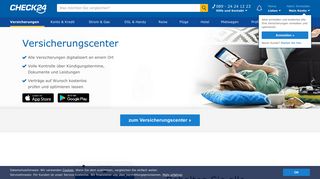 
                            6. CHECK24-Versicherungscenter - Ihr digitaler Versicherungsmanager