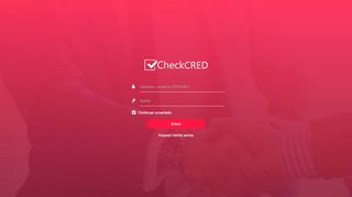 
                            1. CheckCRED - Área do Cliente​​