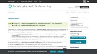 
                            2. Checkinatwork - Sociale Zekerheid