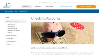 
                            8. Checking Accounts | Lake Michigan Credit Union