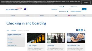 
                            6. Checking in and boarding | British Airways