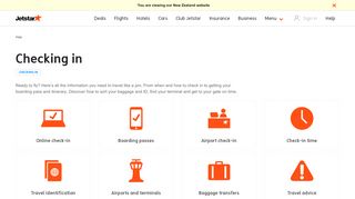 
                            7. Checking in | Jetstar