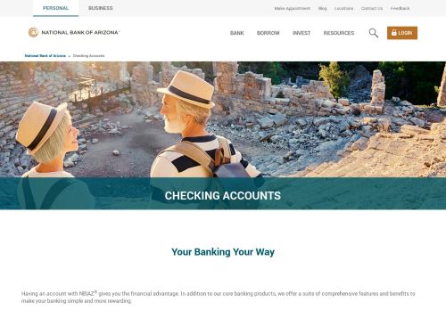 
                            9. Checking - National Bank of Arizona