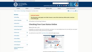 
                            2. Checking Your Case Status Online | USCIS