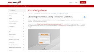 
                            10. Checking your email using MetroMail Webmail - Knowledgebase ...