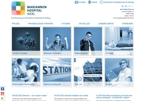 
                            4. Checkliste für Patienten - Mariannen-Hospital Werl