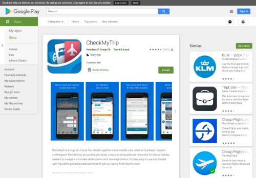 
                            4. CheckMyTrip - Apps on Google Play